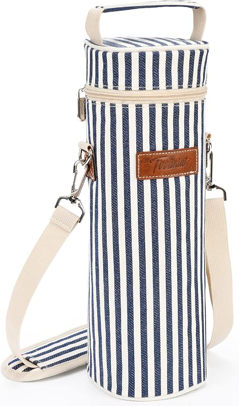 Tirrinia Single Wine Bottle Cooler Bag Carrier