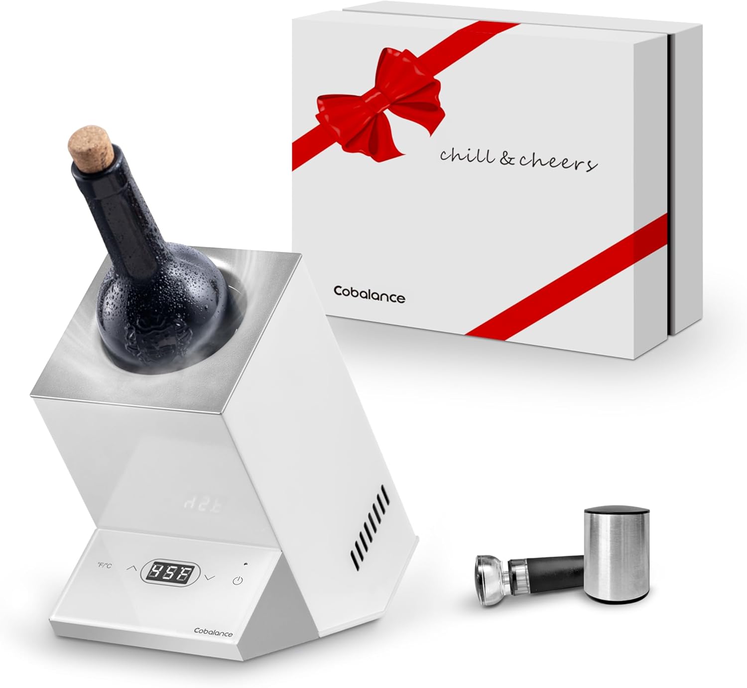 Cobalance Electric Iceless Single Bottle Wine Chiller