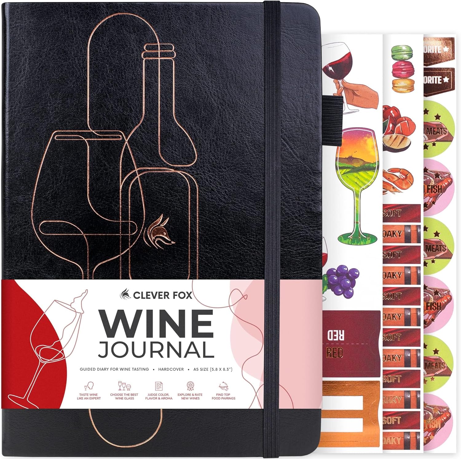 Guided Wine Diary & Log Book